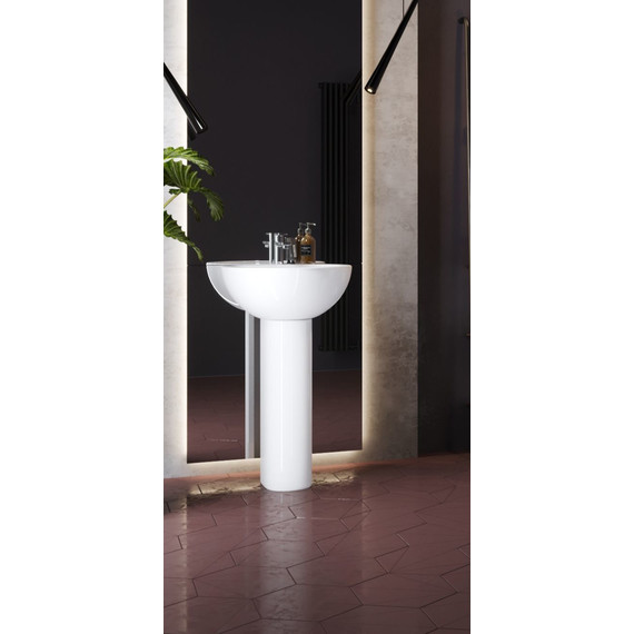 Умывальник Sanita Luxe Art Luxe 50 см WB.PD/Art/50-C/WHT.G/S1 - фото, картинка 6 Умывальник Sanita Luxe Art Luxe 50 см WB.PD/Art/50-C/WHT.G/S1 - фото 6