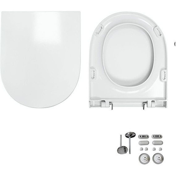 Унитаз-компакт Sanita Luxe Best Luxe WC.CC/Best/2-DM/WHT.G/S1 с крышкой микролифт - фото 8