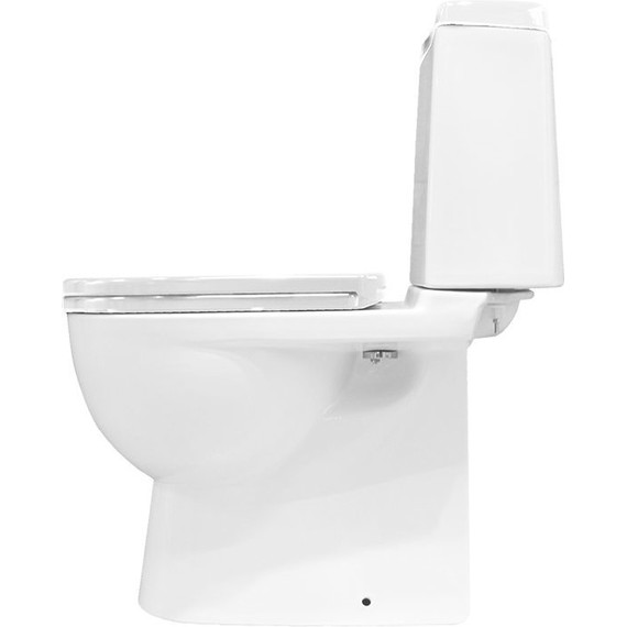 Унитаз-компакт Sanita Luxe Best Luxe WC.CC/Best/2-DM/WHT.G/S1 с крышкой микролифт - фото 6