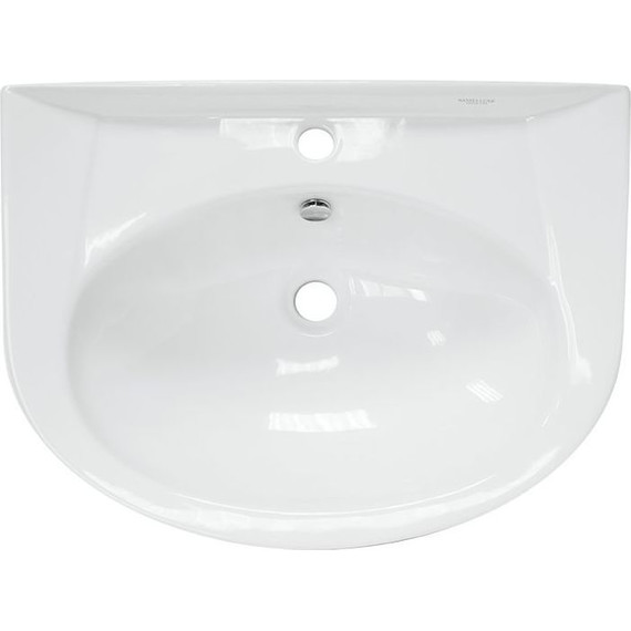 Умывальник Sanita Luxe Classic Luxe 65 см WB.PD/Classic/65-C/WHT.G/S1 - фото, картинка 2 Умывальник Sanita Luxe Classic Luxe 65 см WB.PD/Classic/65-C/WHT.G/S1 - фото 2