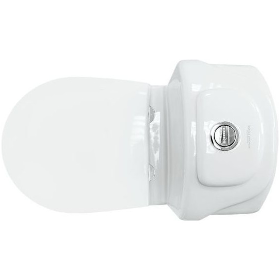 Унитаз-компакт Sanita Luxe Classic Luxe WC.CC/Classic/2-TM/WHT.G/S1 с крышкой микролифт - фото 6