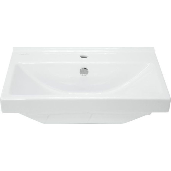 Раковина врезная на столешницу Sanita Luxe Fest WB.FN/Fest/60-C/WHT.G/S1 60 см - фото 4