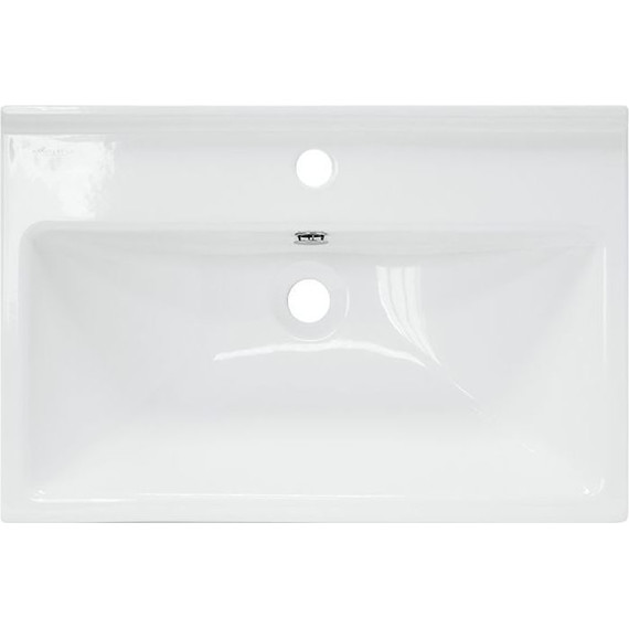 Раковина врезная на столешницу Sanita Luxe Fest WB.FN/Fest/60-C/WHT.G/S1 60 см - фото 6