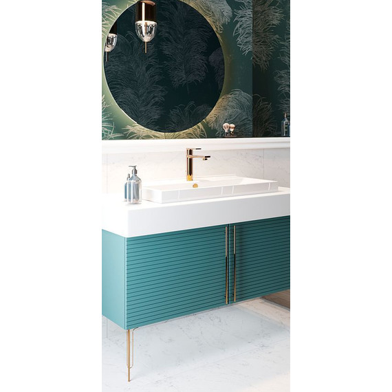 Раковина врезная на столешницу Sanita Luxe Fest WB.FN/Fest/80-C/WHT.G/S1 80 см - фото 4