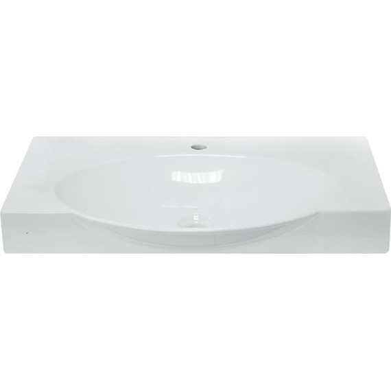 Раковина Sanita Luxe INFINITY 76 см WB.FN/Infinity/76-C/WHT.G/S1 - фото, картинка 5 Раковина Sanita Luxe INFINITY 76 см WB.FN/Infinity/76-C/WHT.G/S1 - фото 5