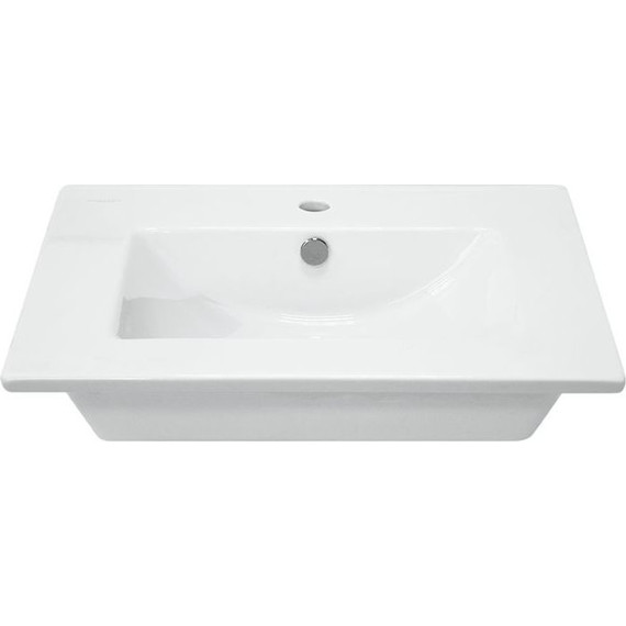 Раковина врезная Sanita Luxe QUADRO 60 см WB.FN/Quadro/60-C/WHT.G/S1 - фото, картинка 3 Раковина врезная Sanita Luxe QUADRO 60 см WB.FN/Quadro/60-C/WHT.G/S1 - фото 3