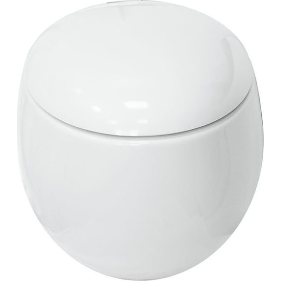 Унитаз подвесной Sanita Luxe Ringo WC.WH/Ringo/DM.Rim/WHT.G/S1 с крышкой микролифт - фото 9