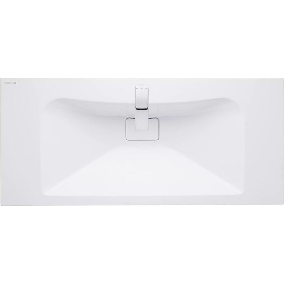 Раковина врезная Акватон Брук 100 см 1A71333KBC010 - фото, картинка 2 Раковина врезная Акватон Брук 100 см 1A71333KBC010 - фото 2