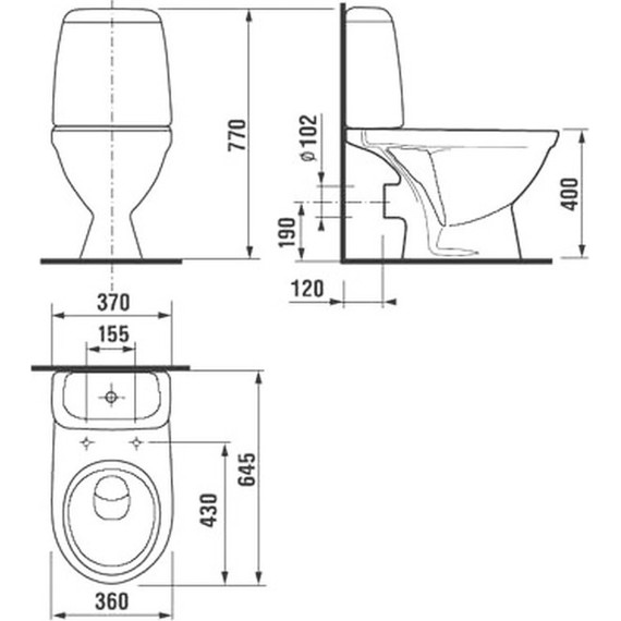 Унитаз-компакт Jika Baltic 8.2428.6.000.242.9 - фото 3
