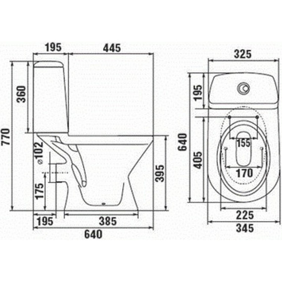 Унитаз-компакт Jika Era 8.2453.2.000.242.9 - фото, картинка 3 Унитаз-компакт Jika Era 8.2453.2.000.242.9 - фото 3