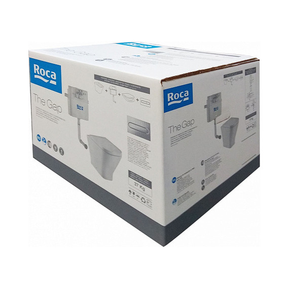 Инсталляция с приставным унитазом Roca The Gap 893109000 - фото 8