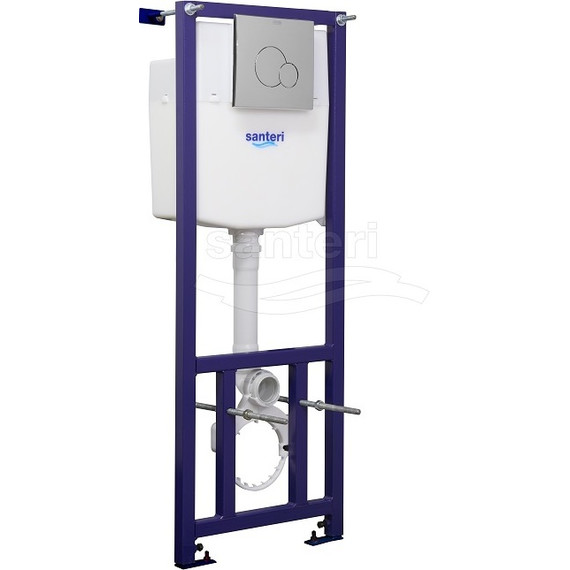 Инсталляция с подвесным унитазом Santeri Альфа 1.3816.4.S00.00B.0 - фото, картинка 3 Инсталляция с подвесным унитазом Santeri Альфа 1.3816.4.S00.00B.0 - фото 3