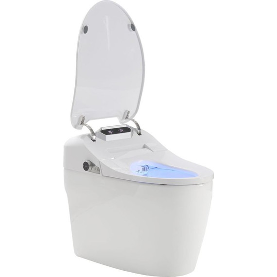 Унитаз-биде приставной безободковый электронный Timo ТЕ-731 с крышкой микролифт - фото 5