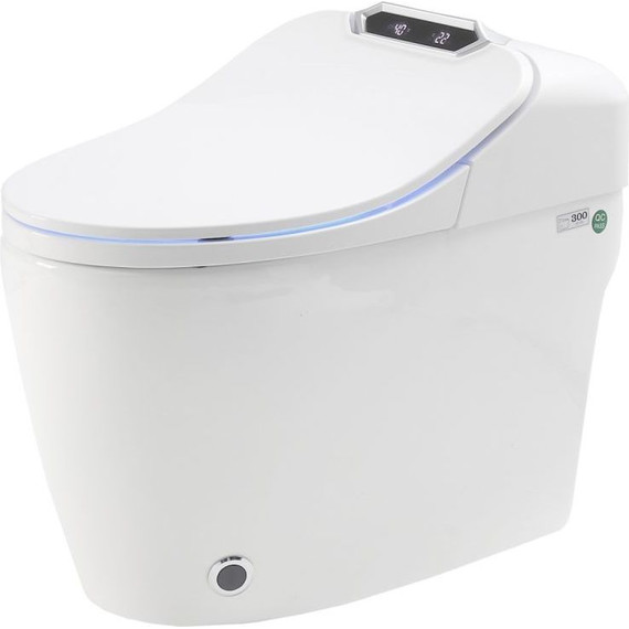 Унитаз-биде приставной безободковый электронный Timo ТЕ-731 с крышкой микролифт - фото 3