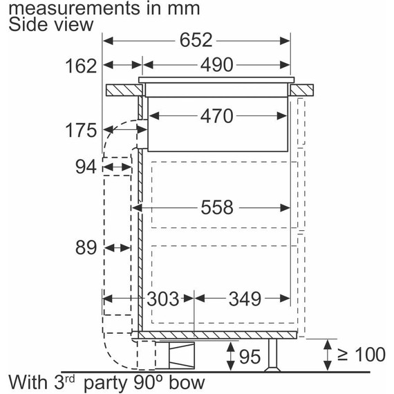 Индукционная варочная поверхность с интегрированной вытяжкой Bosch Serie 8 PXX875D67E - фото 7