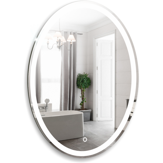 Зеркало Azario Италия Led 57 см (с подсветкой и сенсорным выключателем) - фото 