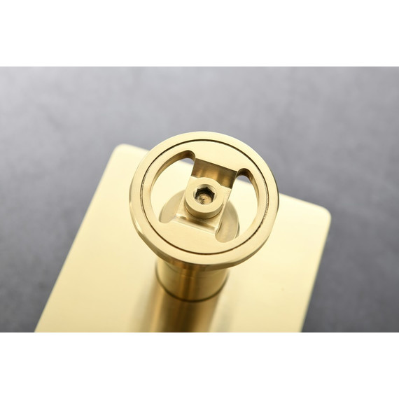 Душевая система для ванны Bronze de Luxe 1760’s Loft 6630CG, золото - фото 2