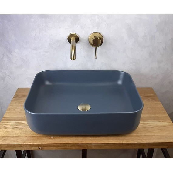 Раковина-чаша Bronze de Luxe Scandi 50 см 6127-DGM, темно-серый - фото 4