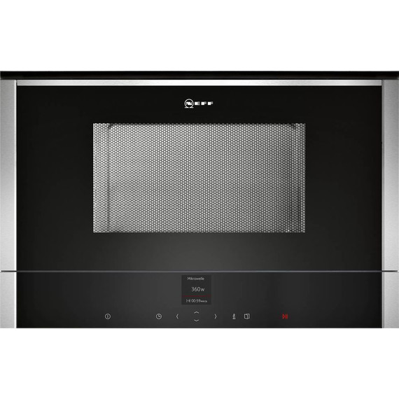 Встраиваемая микроволновая печь Neff N 70 C17WR01N0 - фото 