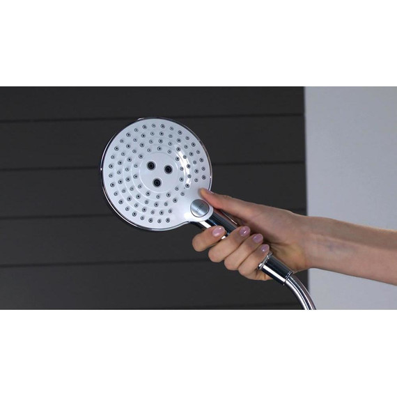 Ручной душ Hansgrohe Raindance Select S 120 3jet 26530400, белый/хром - фото 4