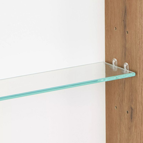 Зеркало-шкаф Акватон Сканди 85 см 1A252302SDZ90, белый/дуб рустикальный - фото, картинка 5 Зеркало-шкаф Акватон Сканди 85 см 1A252302SDZ90, белый/дуб рустикальный - фото 5