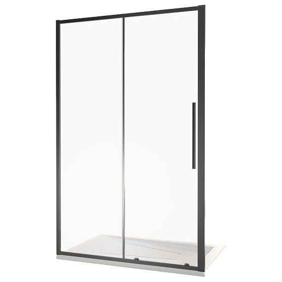 Душевая дверь Bas Idea WTW-110-C-B 110 см чёрный/прозрачное - фото 