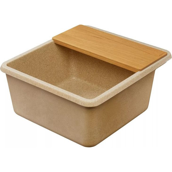 Кухонная мойка Акватон Беллис 1A724932BS220, песочный, Цвет производителя: песочный - фото 2