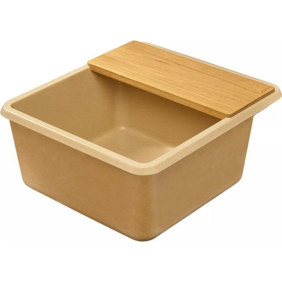 Кухонная мойка Акватон Беллис 1A724932BS260, латте, Цвет производителя: латте - фото 5