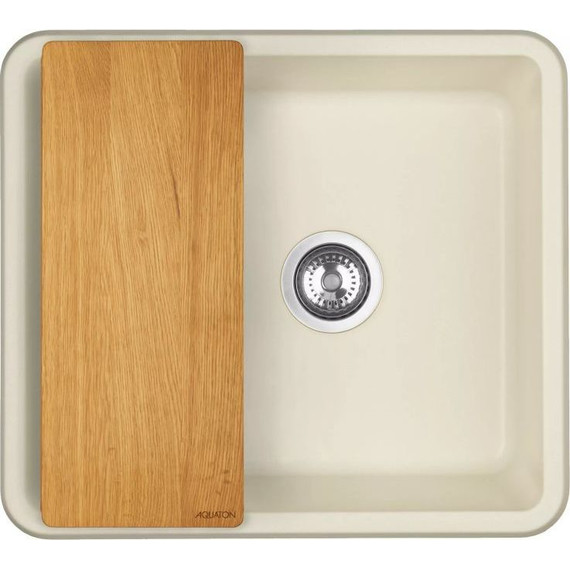 Кухонная мойка Акватон Беллис 1A724932BS240, жемчуг, Цвет производителя: жемчуг - фото 5