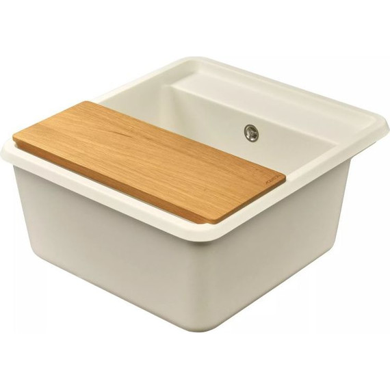 Кухонная мойка Акватон Беллис 1A724932BS240, жемчуг, Цвет производителя: жемчуг - фото 3