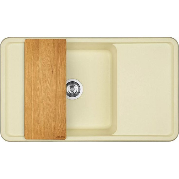 Кухонная мойка Акватон Беллис 1A724832BS290, шампань, Цвет производителя: шампань - фото 3