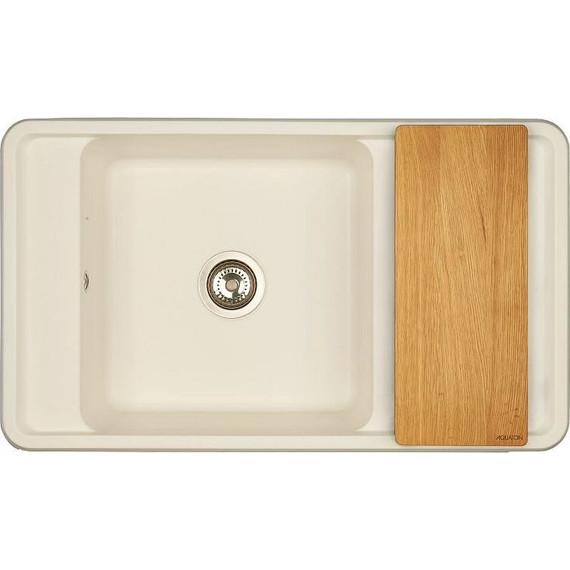 Кухонная мойка Акватон Беллис 1A724832BS240, жемчуг, Цвет производителя: жемчуг - фото 2