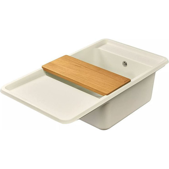 Кухонная мойка Акватон Беллис 1A724832BS240, жемчуг, Цвет производителя: жемчуг - фото 5