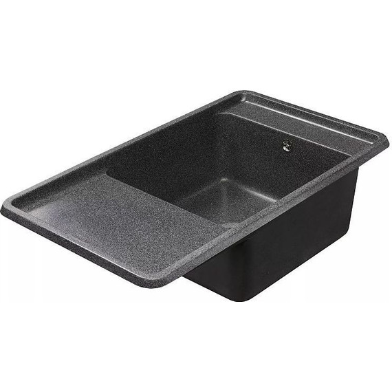 Кухонная мойка Акватон Беллис 1A724832BS210, графит, Цвет производителя: графит - фото 4