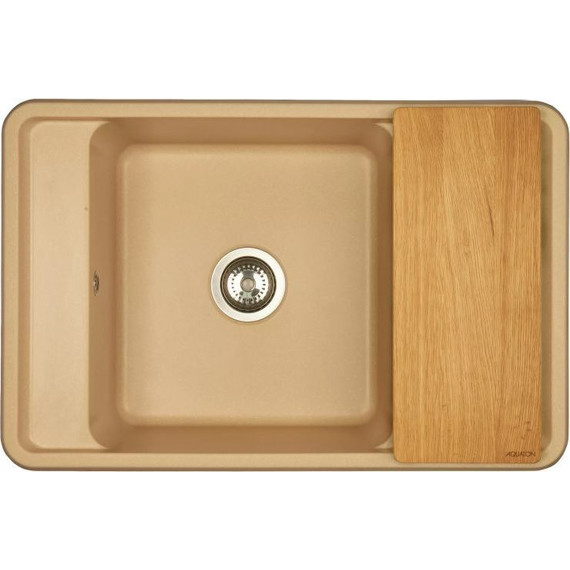 Кухонная мойка Акватон Беллис 1A725032BS260, латте, Цвет производителя: латте - фото 6