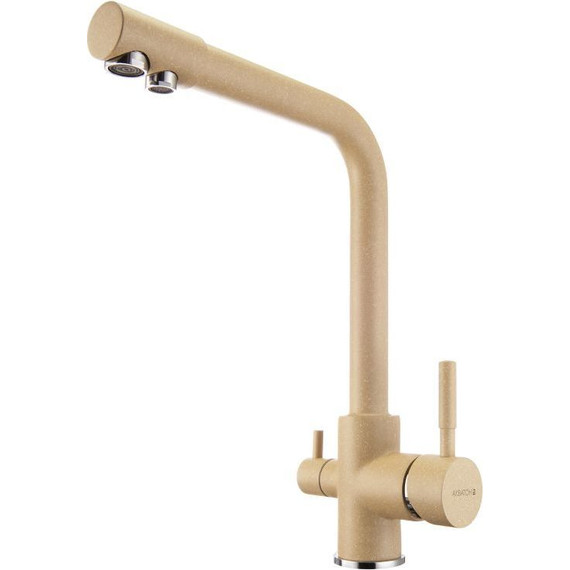 Смеситель для кухни Акватон Руан 1AX004FCXX260, латте - фото 2