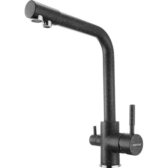 Смеситель для кухни Акватон Руан 1AX004FCXX210, графит - фото 2