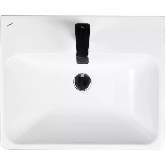 Тумба подвесная с раковиной Акватон Сканди 55 см 1A2517K0SDB20, белый/дуб верона - фото 11