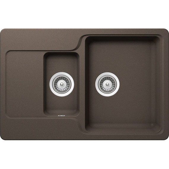 Кухонная мойка Schock Cambridge 60D 700704, мокка - фото 