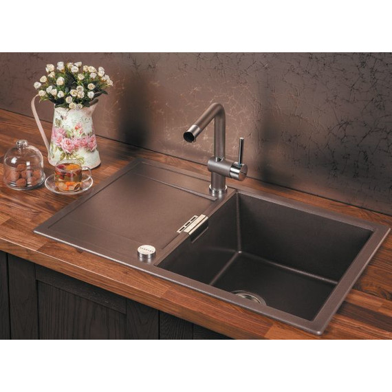 Кухонная мойка Schock Eton 50D 700609, бронза - фото 2