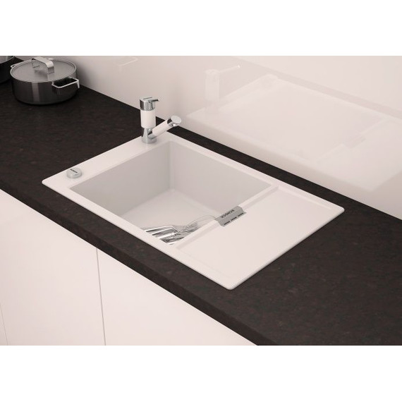 Кухонная мойка Schock Eton 60D Small 700912, поларис - фото 2