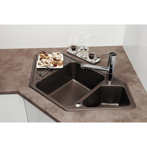 Кухонная мойка Schock Genius 90C 700239, мокка - фото 2