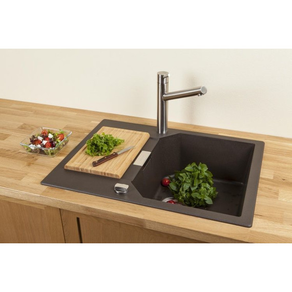 Кухонная мойка Schock Manhattan 45D 701010, инка - фото 2