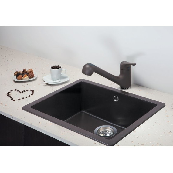 Кухонная мойка Schock Quadro 60 700517, оникс - фото 2