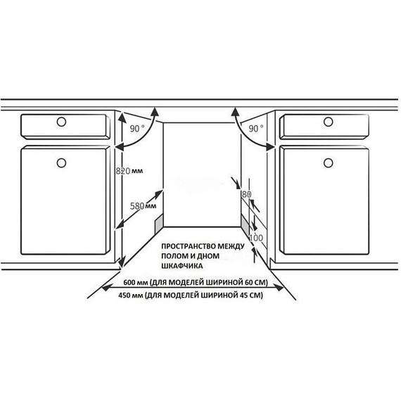 Встраиваемая посудомоечная машина Korting KDI 45460 SD - фото, картинка 4 Встраиваемая посудомоечная машина Korting KDI 45460 SD - фото 4