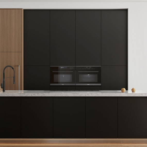 Встраиваемый электрический духовой шкаф с микроволнами Korting OKB 3250 GNBX MW - фото 5