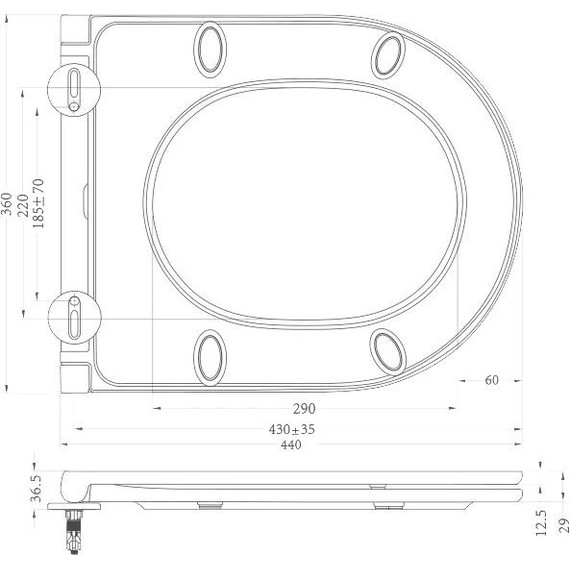 Сиденье с крышкой для унитаза BelBagno микролифт BB870SC - фото, картинка 3 Сиденье с крышкой для унитаза BelBagno микролифт BB870SC - фото 3