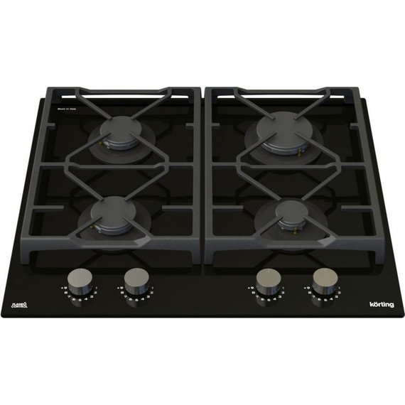 Газовая варочная поверхность Korting HGG 6985 CN FLC (чёрное стекло) - фото 2