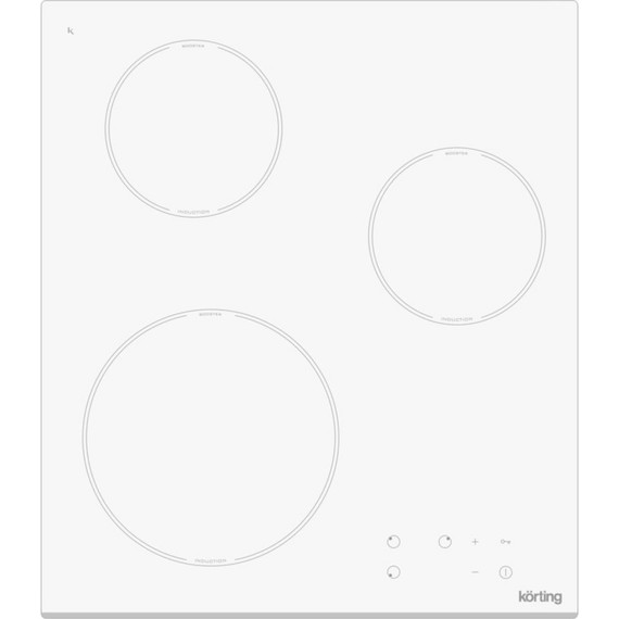 Индукционная варочная поверхность Korting HI 42031 BW - фото 
