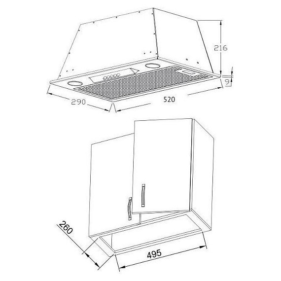 Вытяжка Korting KHI 6530 N - фото 2